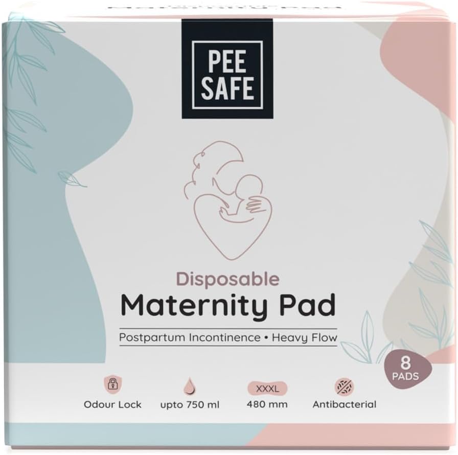 Pee Safe Disp. Maternity Pad 8