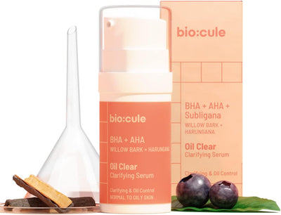 Biocule Oil Clear Clarifying Serum with BHA + AHA + Subligana - 15ml