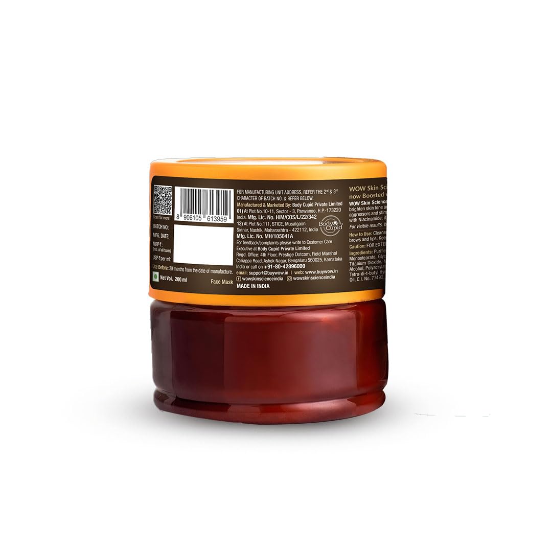 Wow Vitamin C Face Mask - 200ml - Image 6