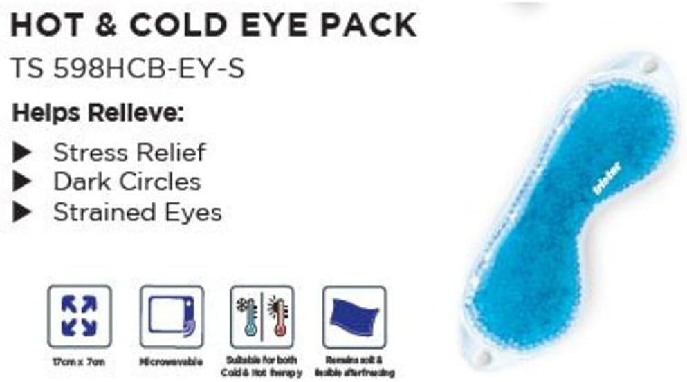 Trister Cold/Hot Pack Eye Mask - Bead-Filled, 17x17 cm, TS-598HCB-EY-S - Image 5