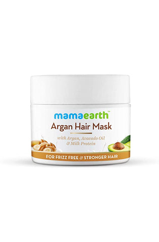 Mamaearth argan hair mask for frizz free & stronger hair, 200 ml