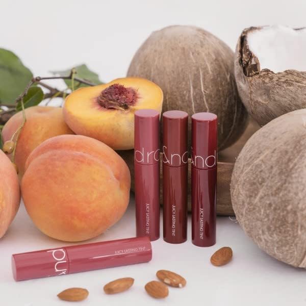 Rom&Nd Juicy Lasting Tint 19 Almond Rose - Colour Cosmetics - Image 4