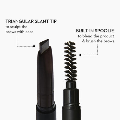 Sugar Cosmetics SUGAR Arch Arrival Brow Definer - 01 Jerry Brown - Brow Pencil 0.35g - Image 4