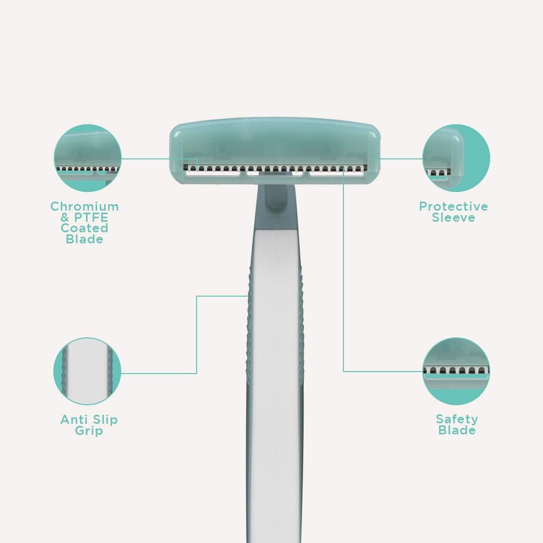 Pee Safe FURR Bikini Line Razor - Compact Design, Chromium & PTFE - 1 Unit - Image 5