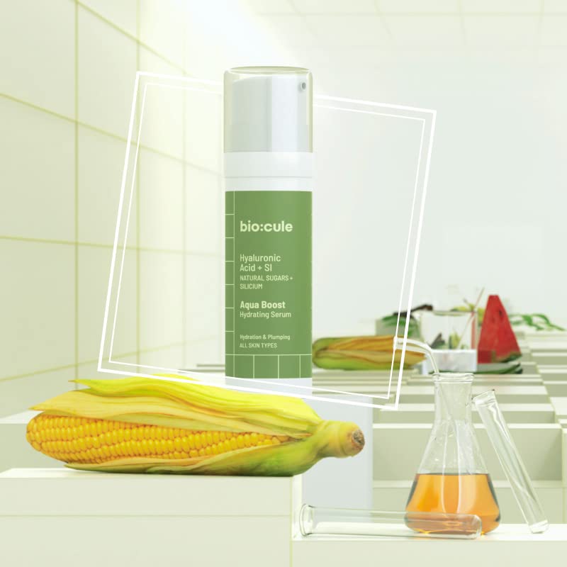 Biocule Aqua Boost Hydrating Serum - Hyaluronic Acid & SI, 30ml - Image 2