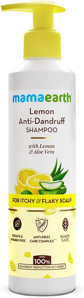 Mamaearth Lemon Anti-Dandruff Shampoo 250 ml