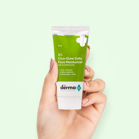 THE DERMA CO 5% Cica-Glow Daily Face Moisturizer 50ml