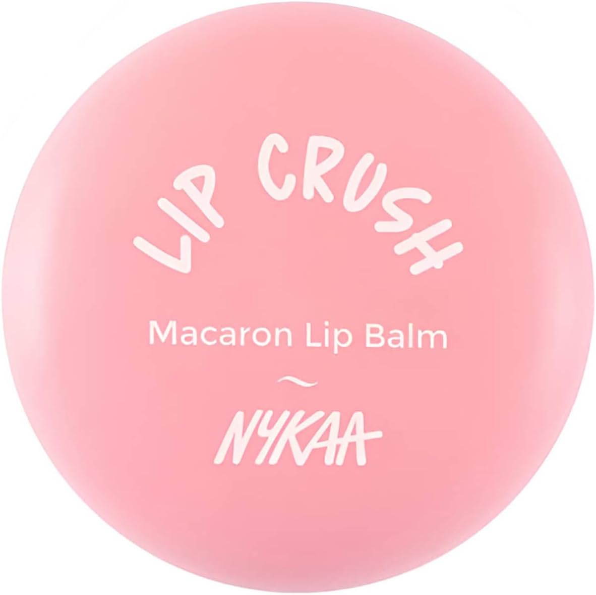 Nykaa Macaron Strawberry Lip Balm - Nourishing Colour Cosmetic, 6g