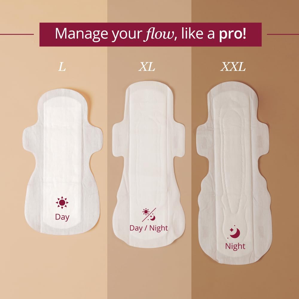 Carmesi Sensitive Sanitary Pads - 30 XL - Image 7