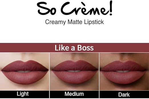 Nykaa So Creme! Creamy Matte Lipstick - Like a Boss, 3g - Image 4