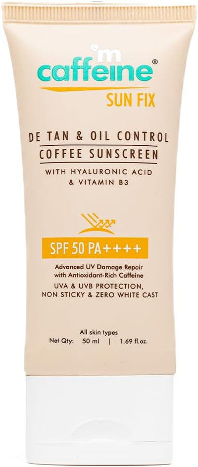 mCaffeine Coffee Sunscreen Lotion SPF 50 - 100ml