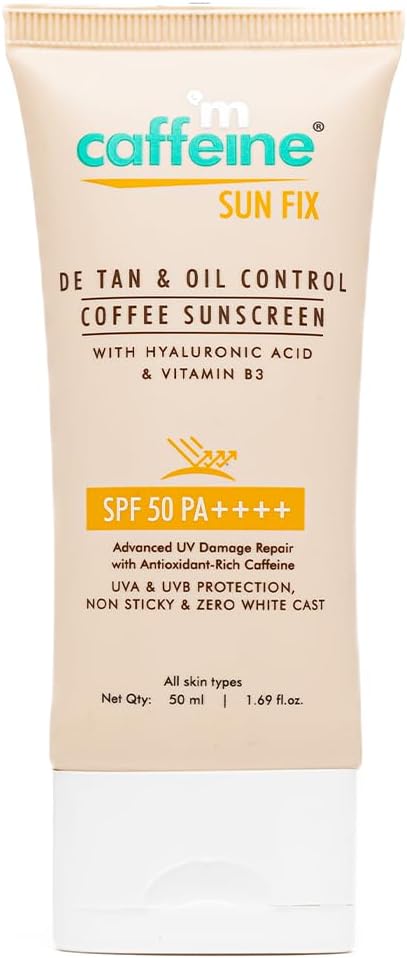 mCaffeine Coffee Sunscreen Lotion SPF 50 - 100ml