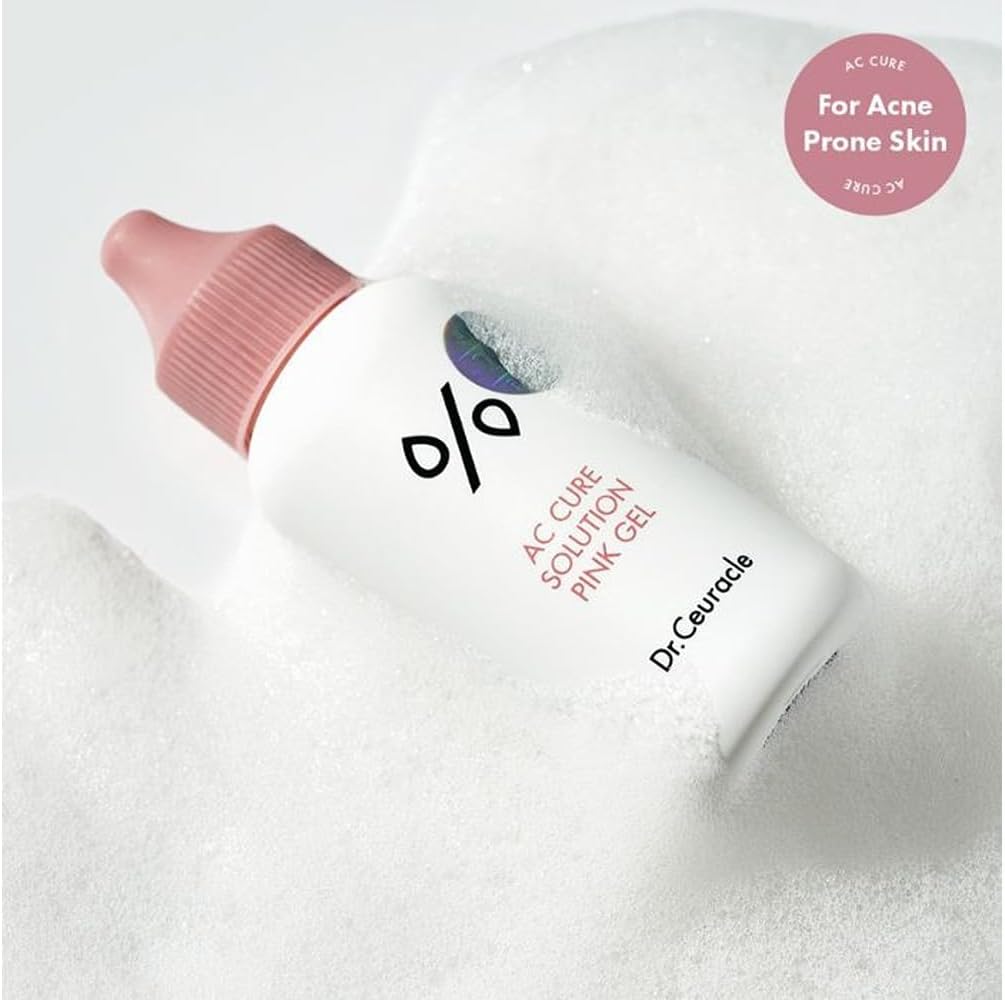 Dr. Ceuracle AC Cure Solution Pink Gel Cleanser with Salicylic Acid - 50ml - Image 3