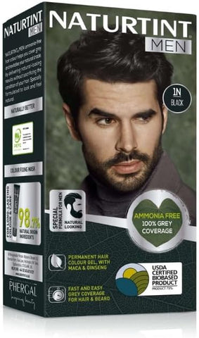 Naturtint Men Hair Color 1N Black 170ML