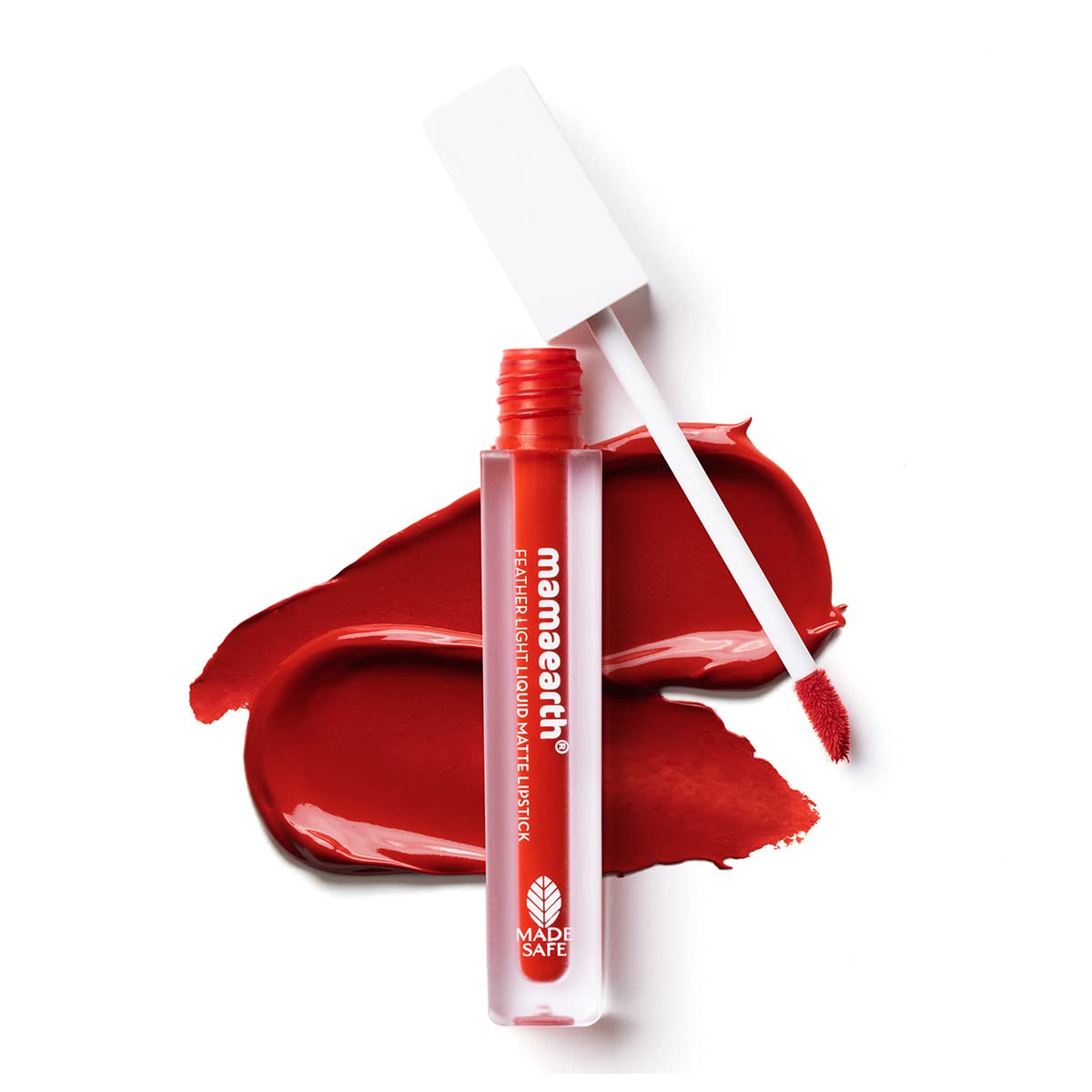 Mamaearth Feather Light Liquid Matte Lipstick - Red Cranberry, 3.5ml