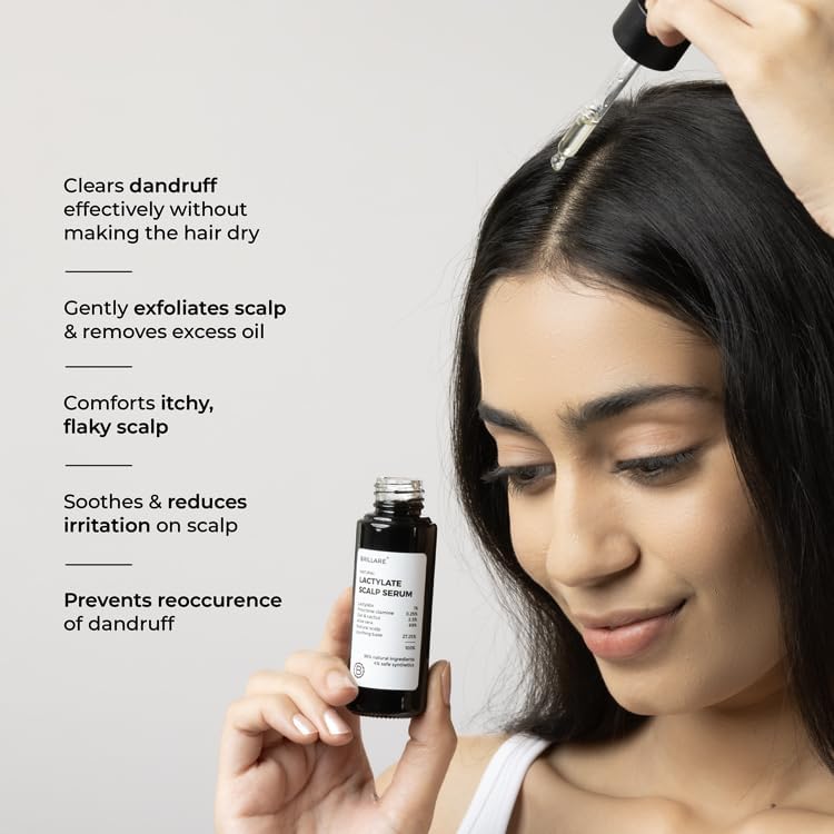 Brillaire Lactylate Scalp Serum - Hair Treatment Oil, 30ml - Image 4