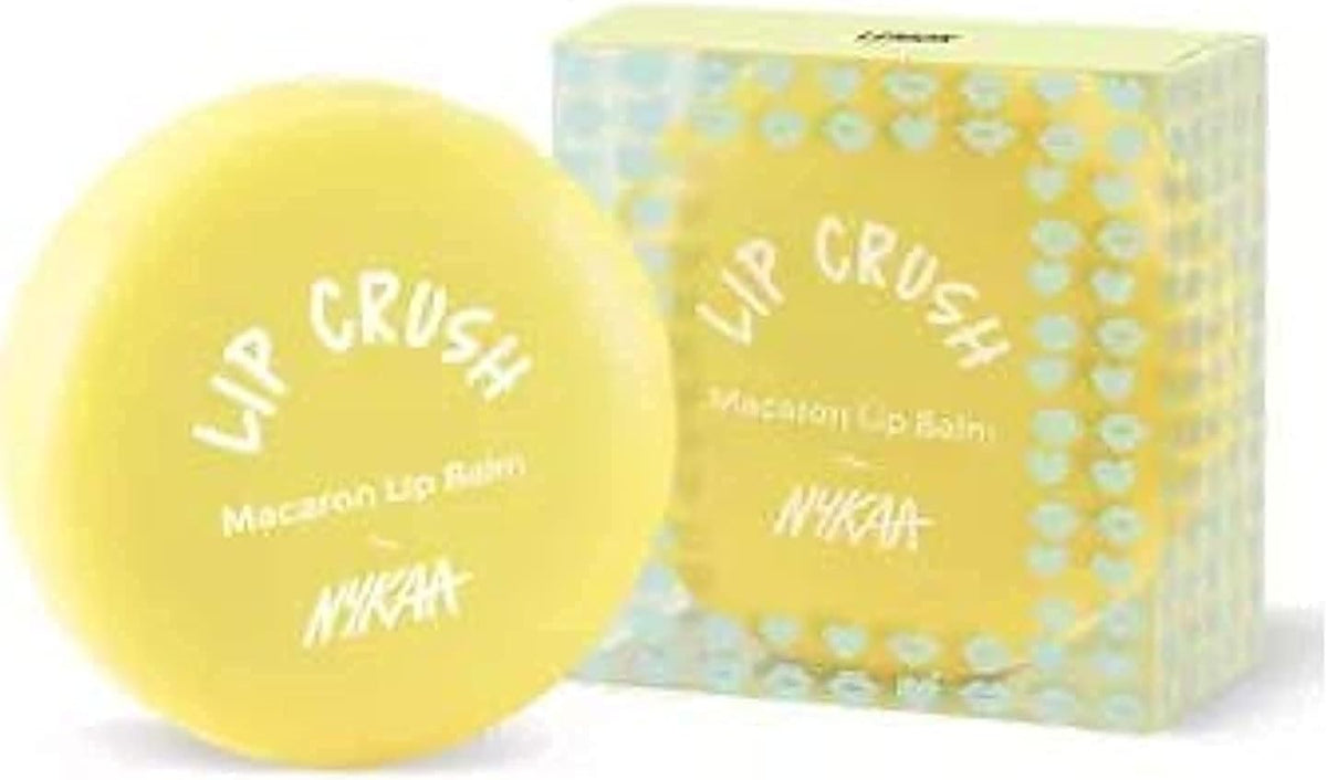 Nykaa Lemon Macaron Lip Balm - Nourishing Formula, 4g