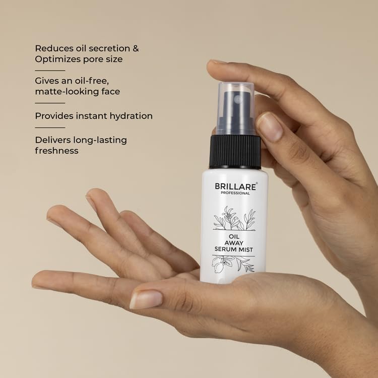 Brillaire Oil Away Serum Mist for Oily, Acne-Prone Skin - 50ml - Image 4