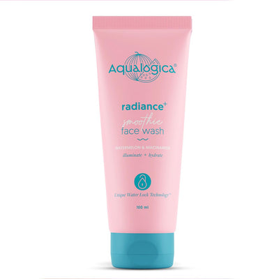 AQUALOGICA Radiance+ Smoothie Face Wash - Watermelon & Niacinamide, 100ml