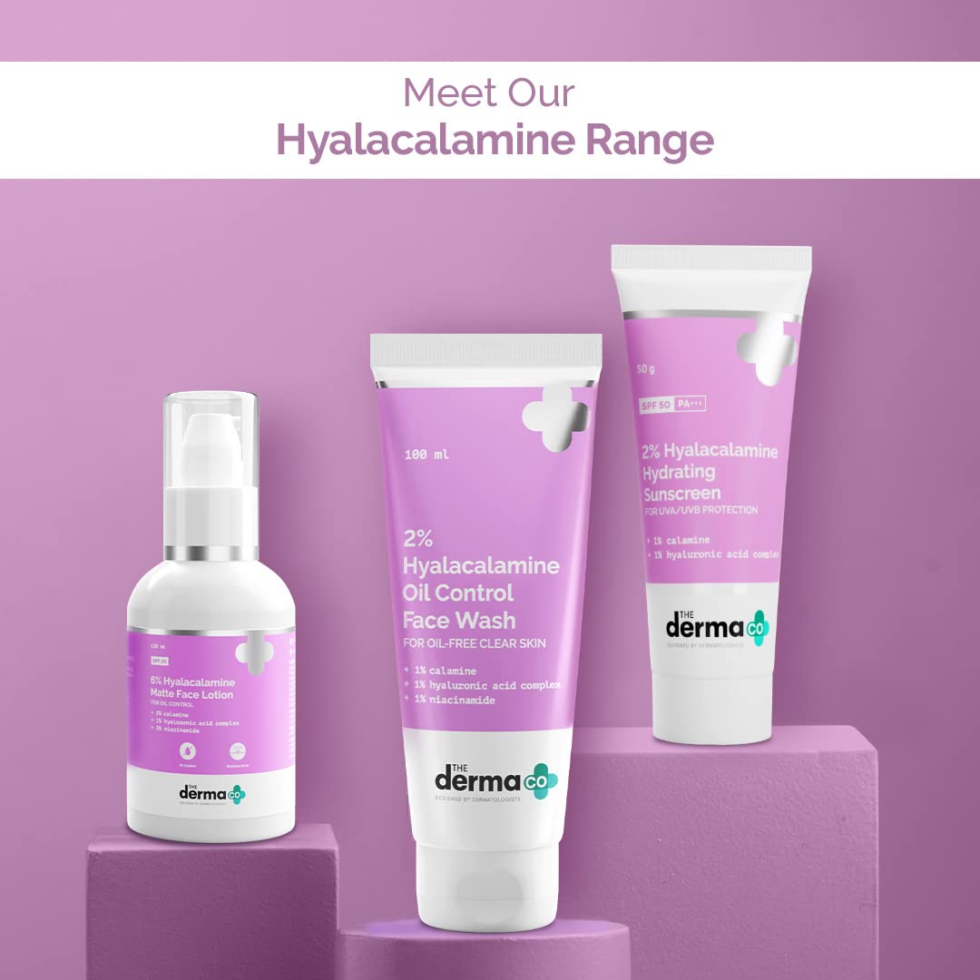 The Derma Co 2% Hyalacalamine Oil Control Face Wash - 100 ml - Image 5