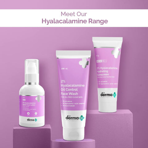 THE DERMA CO 2%Hyalacalamine Oil Control Face Wash 100 ml