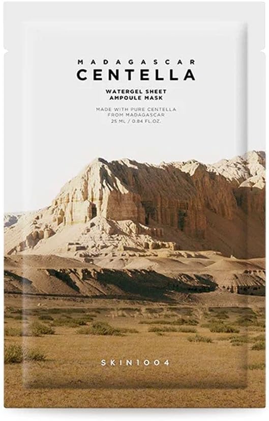 Skin1004 Madagascar Centella Watergel Sheet Ampoule Mask, 1 ea