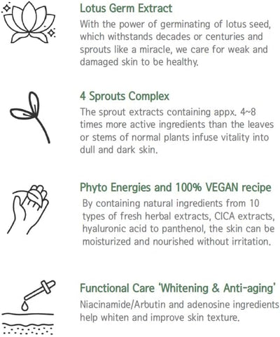 Hayejin Blessing of Sprout Radiance Toner 120ml - Face Serums & Treatments - Image 6