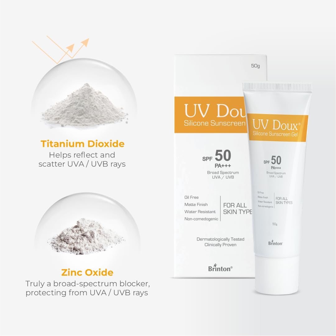 Brinton UV Doux Lightweight Sunscreen Gel with SPF, 50g - Image 6