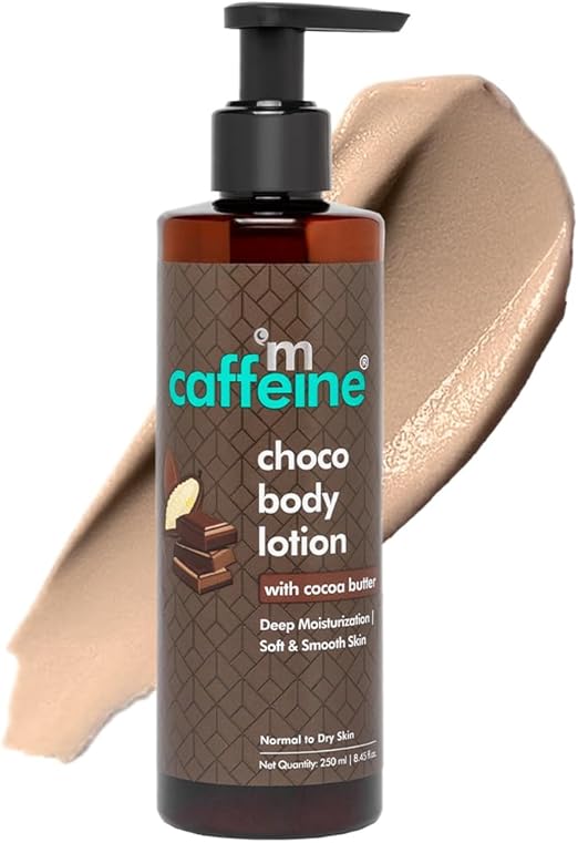 mCaffeine Choco Body Lotion - Moisturising Body Care, 250ml
