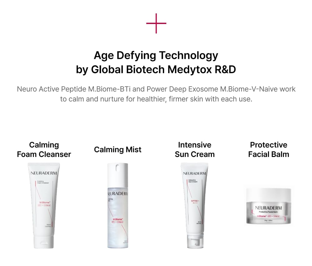 Neuraderm Calming Foaming Cleanser - 100ml Face Cleanser - Image 2