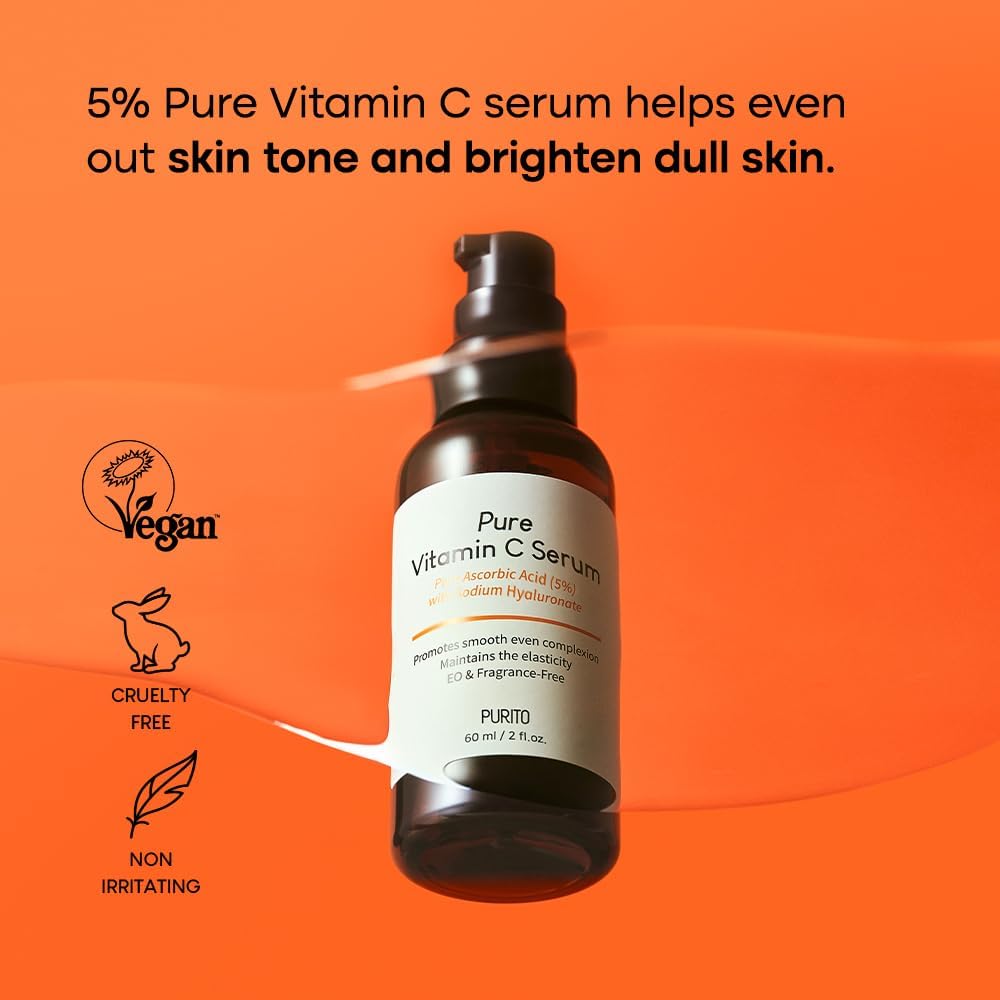Purito Pure Vitamin C Face Serum, 60ml - Image 2
