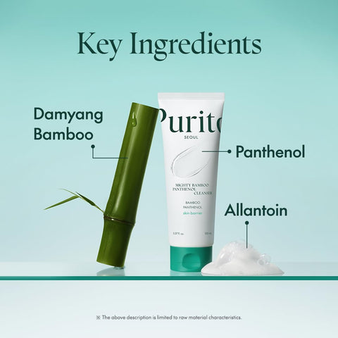 Purito Seoul Mighty Bamboo Panthenol Cleanser 150Ml