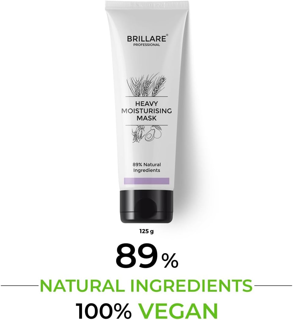 Brillaire Heavy Moisturising Mask with Wheat Protein & Avocado - 125g - Image 4
