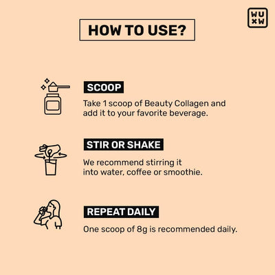 What's Up Beauty Collagen - Unflavoured Powder with Marine Collagen - 200g - Image 8