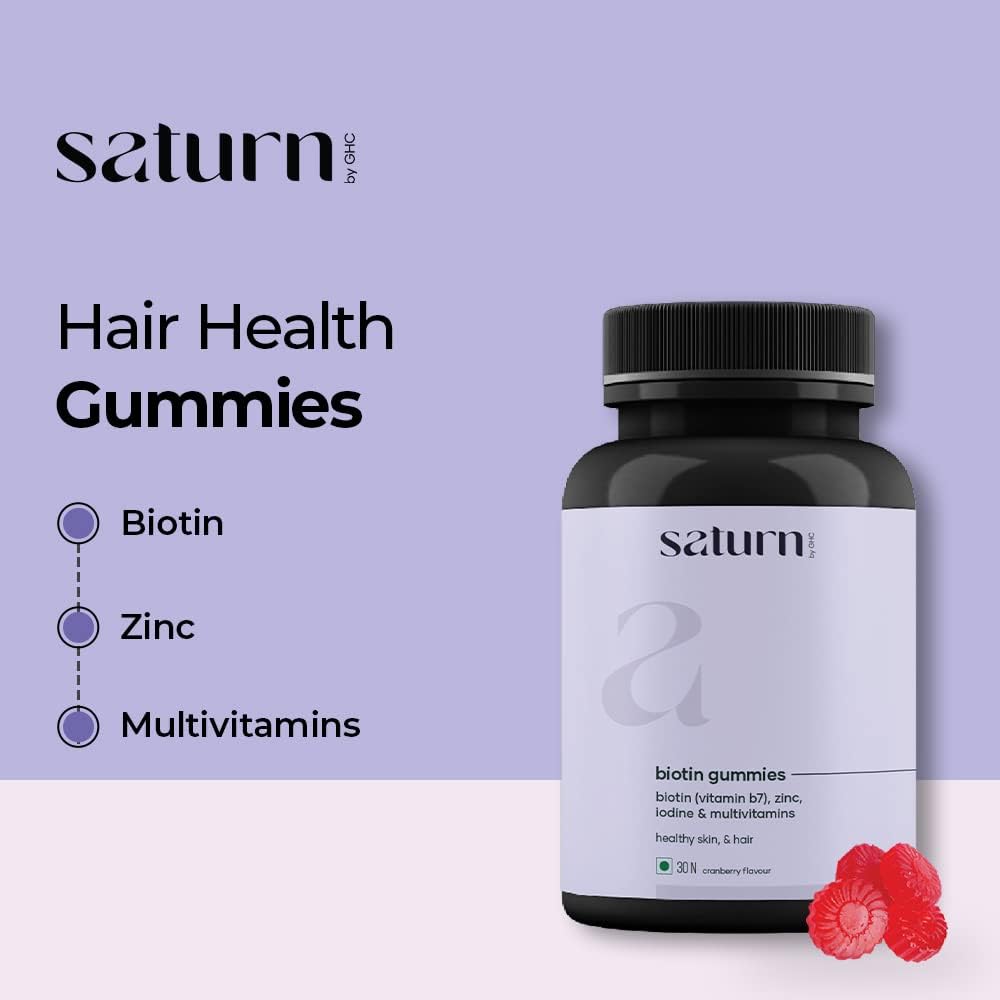 GHC Beauty Supplements Saturn Biotin Gummies - 30 Gummies - Image 4