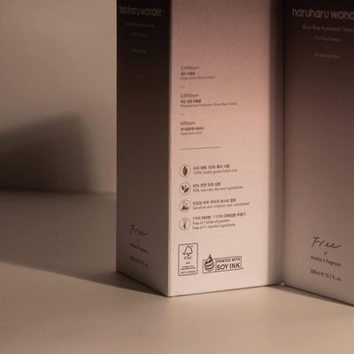 Haruharu Black Rice Hyaluronic Toner - Alcohol & Fragrance Free, 300ml - Image 3