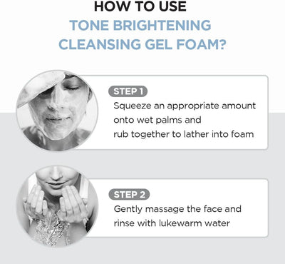 Skin1004 Madagascar Centella Tone Brightening Cleansing Gel Foam 125ml - Image 6