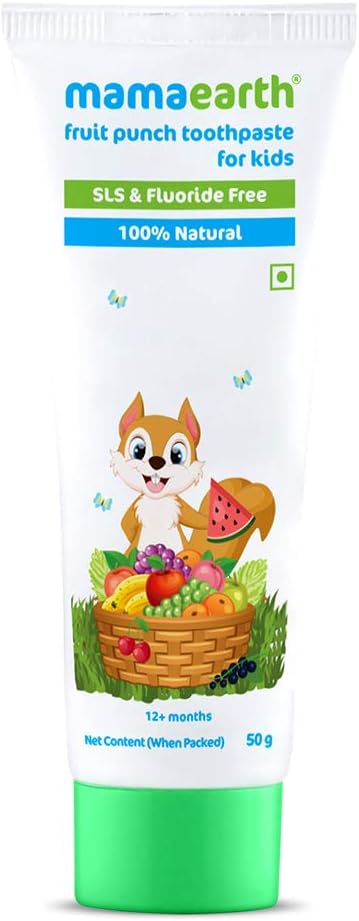Mamaearth Fruit Punch Toothpaste For Kids 50gm