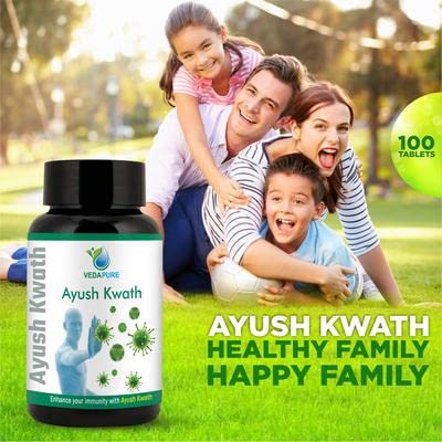 Vedapure Ayush Kwath - Herbal Ayurvedic Blend, 100g - Image 5