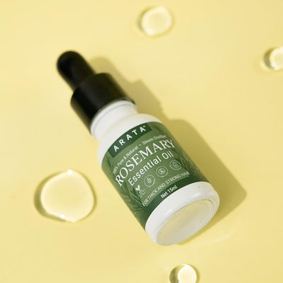 Arata Rosemary Essential Oil Hair Treatment & Oil - 15ml - Image 6