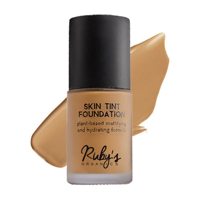 Ruby's Organics Mattifying Liquid Foundation - Medium Coverage, 30ml