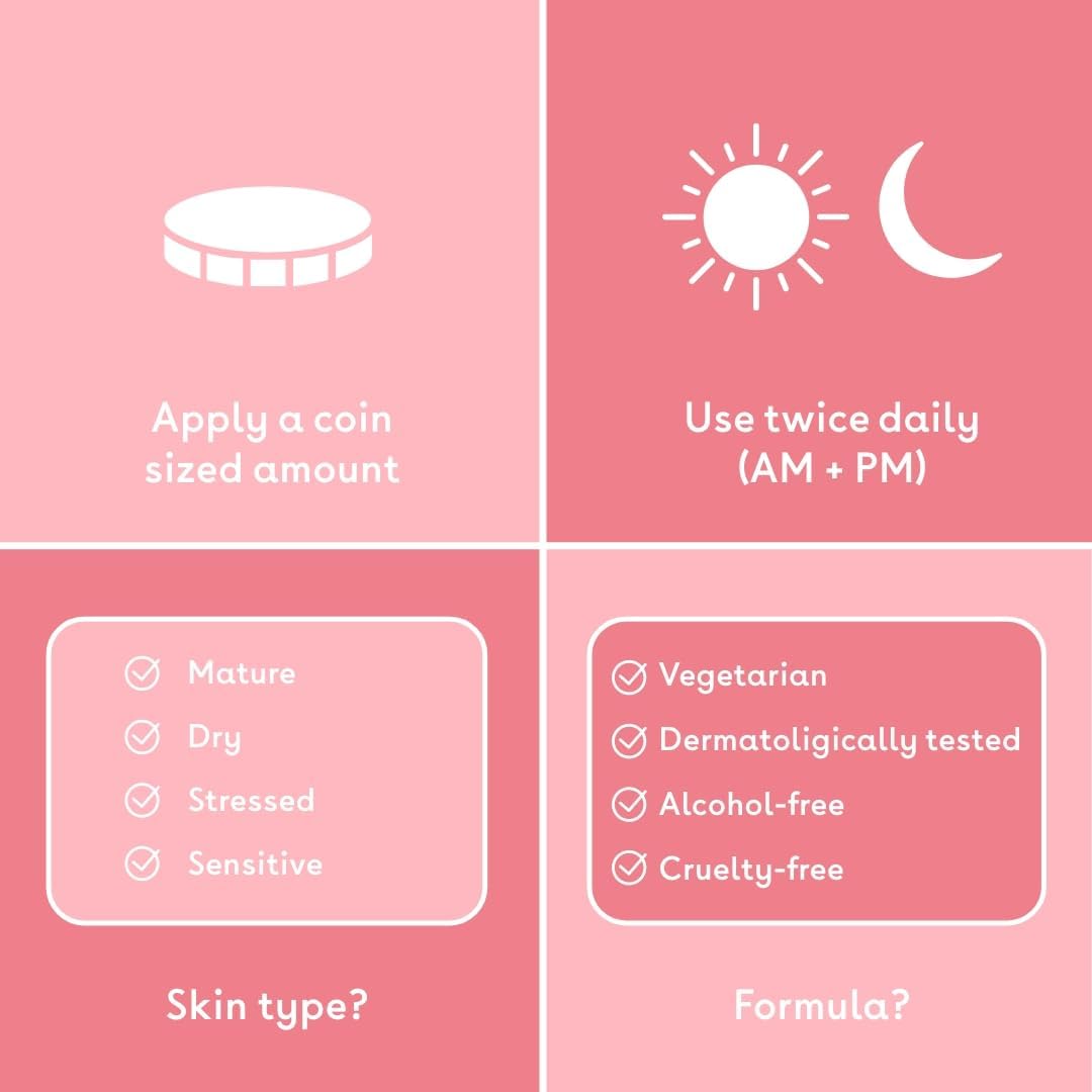 Q+A Collagen Anti-Age Face Moisturiser, Seaweed-Derived, 50ml - Image 6