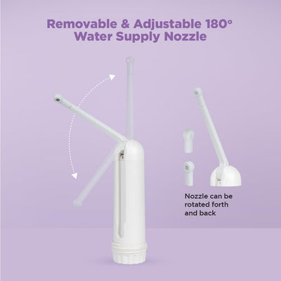 Pee Safe Portable Jet Spray - Compact Toilet Bidet with 140ml Tank - Image 8