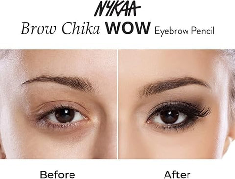 NYKAA Brow Chika Wow Eyebrow Pencil  Coven Cocoa 01