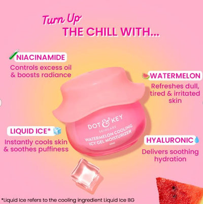Dot & Key Watermelon Cooling ICY Gel Face Moisturizer, 60ml - Image 4