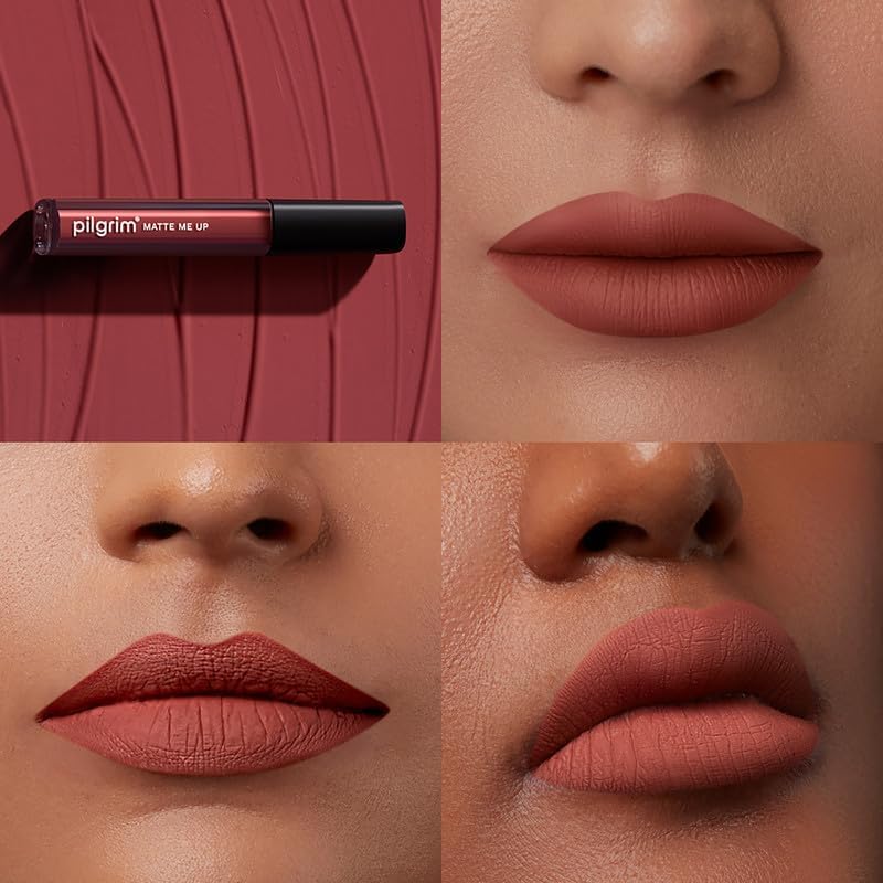 Pilgrim Liquid Matte Lipstick - Hyaluronic Acid & Spanish Squalane - 3g - Image 3