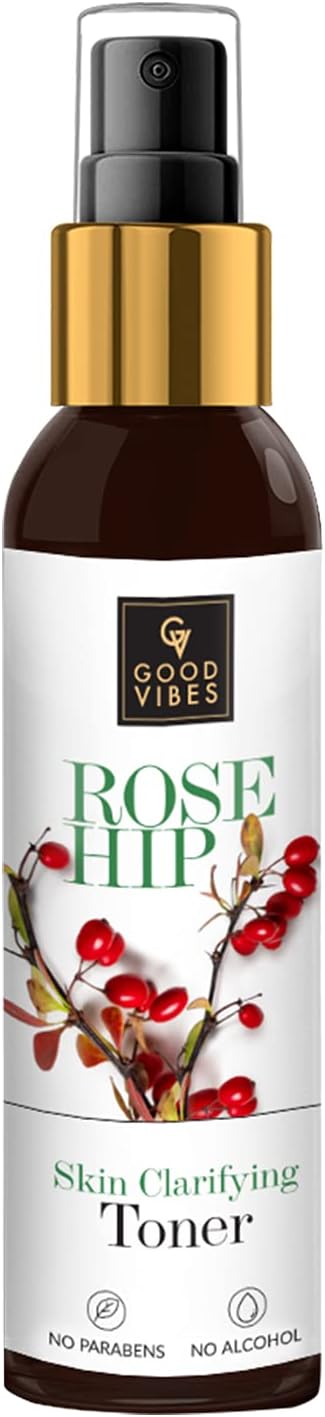 Good Vibes Rosehip Skin Clarifying Toner - Face Cleanser, 120 ml