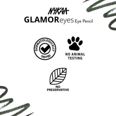 Nykaa Glamoreyes Eye Pencil Jade Jinx 03 - Colour Cosmetics, Single Pencil - Image 6