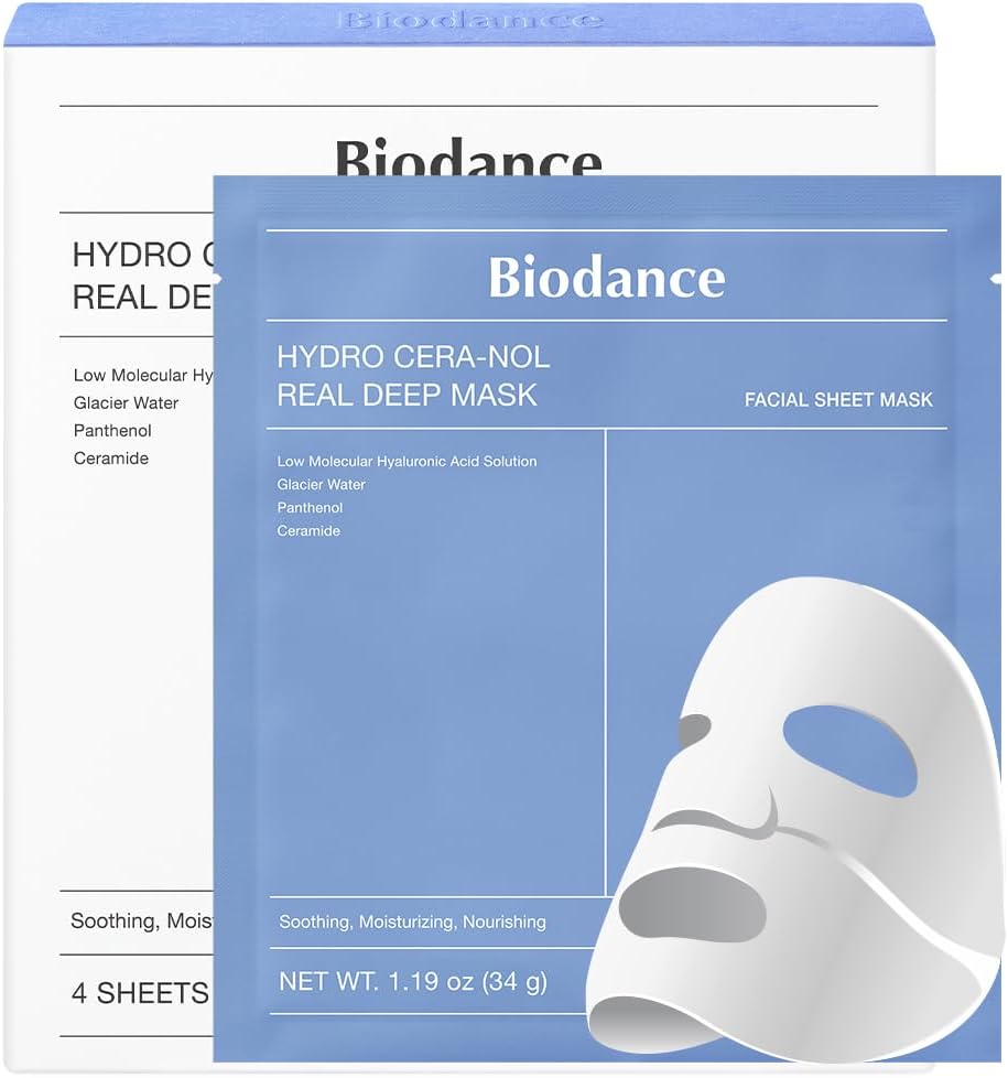 Biodance Hydro Cera-nol Real Deep Mask - 34g, 4 Pack