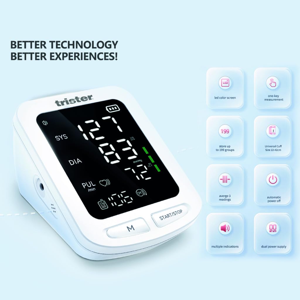 Trister Digital Blood Pressure Monitor TS-305BM - Health Device - Image 3